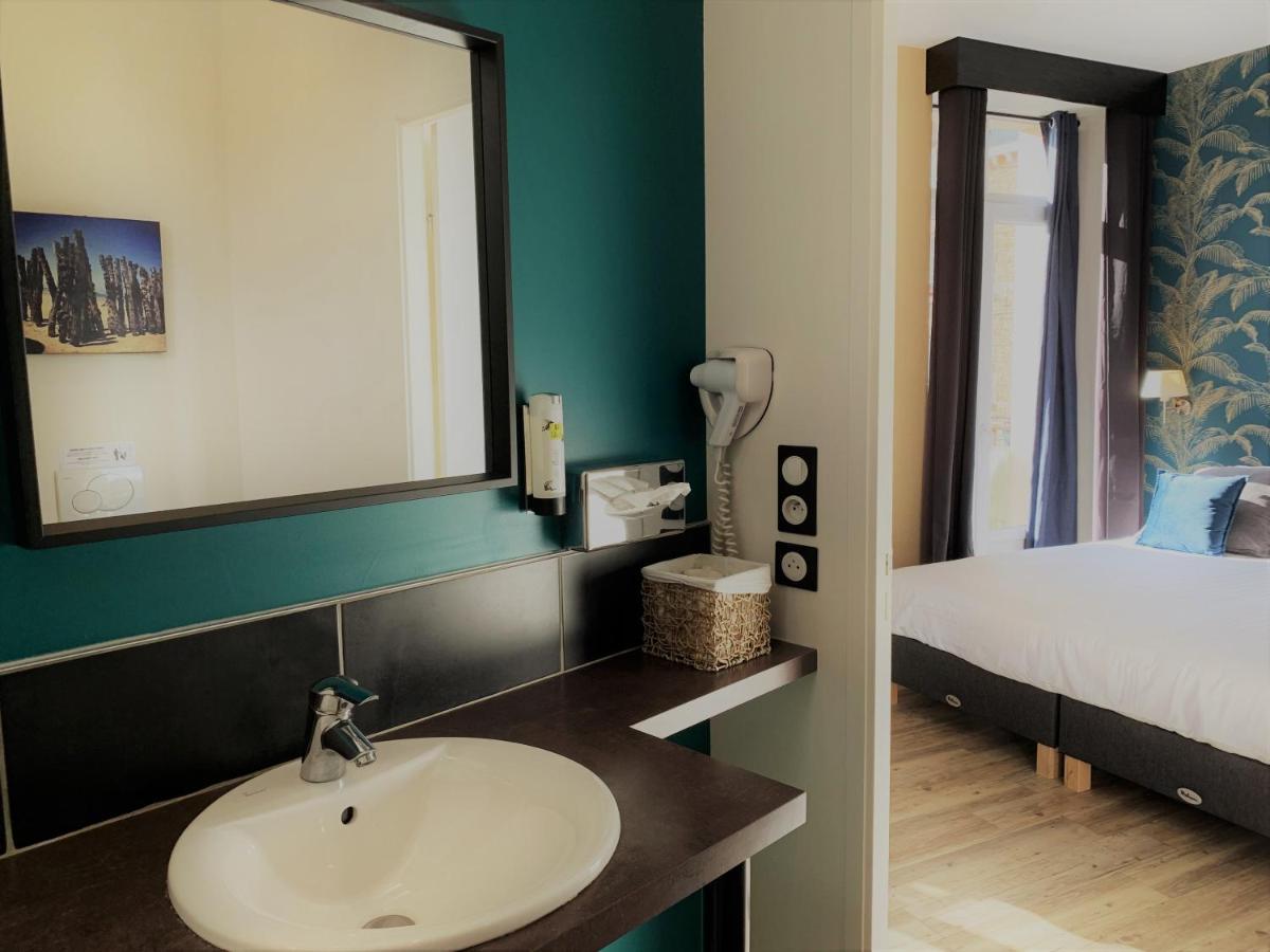Hotel De Bretagne Dol Centre Ville - Hotel Et Restaurant ดอล-เดอ-เบรอตาญ ภายนอก รูปภาพ