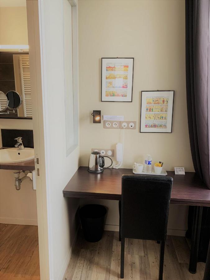 Hotel De Bretagne Dol Centre Ville - Hotel Et Restaurant ดอล-เดอ-เบรอตาญ ภายนอก รูปภาพ