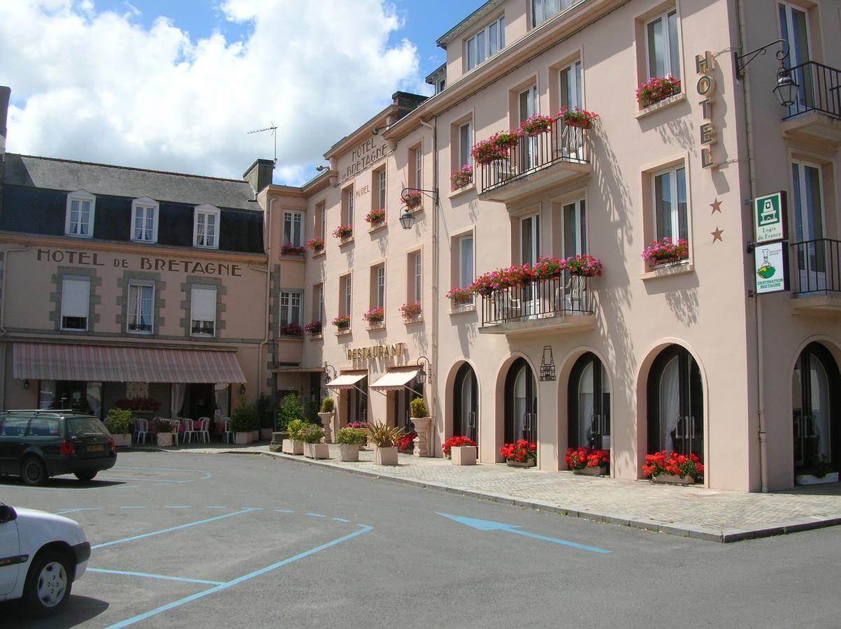 Hotel De Bretagne Dol Centre Ville - Hotel Et Restaurant ดอล-เดอ-เบรอตาญ ภายนอก รูปภาพ